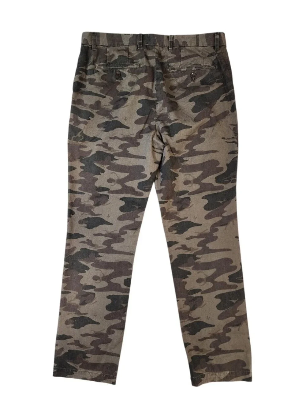 Banana Republic Men's Slim Fit Camouflage Print Chino Pants Size 33x30